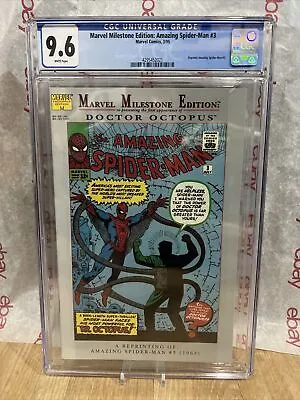 Buy AMAZING SPIDER-MAN # 3 1993 MARVEL MILESTONE EDITION  Comic New Slab Cgc 9.6 • 58.36£