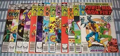 Buy Lot Of 13 Power Man And Iron Fist Comics Between #61-78 From 1980 Up Mid Grade • 47.30£