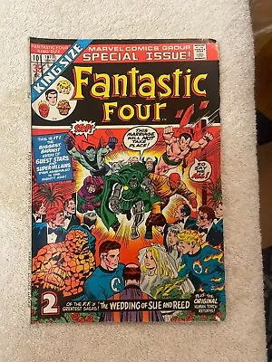 Buy Fantastic Four Annual #10 (RAW 6.0 - MARVEL 1973) Stan Lee. John Buscema. • 39.96£