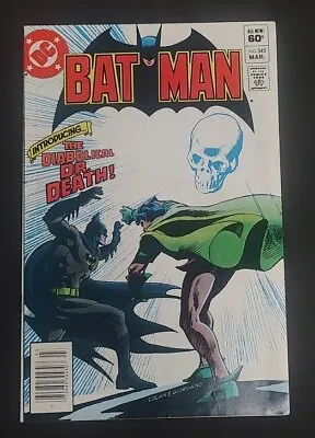 Buy Batman #345 DC Comics Bronze Age VF • 9.49£