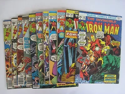 Buy Marvel Invincible Iron Man Comic LOT OF 12 .. # 68,69,75,76,77,78,82,87,89,91,+ • 102.70£