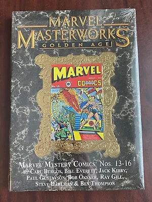 Buy Marvel Masterworks Golden Age Vol 116 Marvel Mystery Comics Nos. 13-16 : SEALED • 31.62£