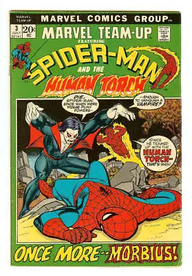 Buy Marvel Team-up #3 5.0 // 3rd Morbius Appearance Marvel Comics 1972 • 34.26£