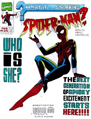 Buy What If # 105 Cover Recreation 1st  Spider-girl Original Comic Color Art • 27.66£