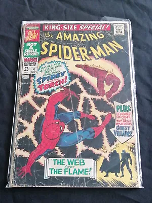 Buy Amazing Spider-Man Annual #4 - Marvel Comics - November 1967 - 1st Print • 17.96£