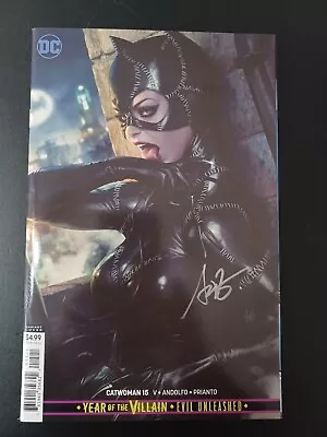 Buy Catwoman #15 Signed By Artgerm • 27.80£