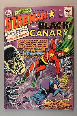 Buy The Brave And The Bold #61 Presents Starman And Black Canary  Origins Of Both!  • 156.12£
