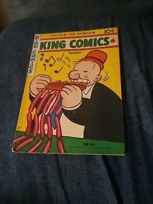 Buy KING COMICS #136 McKay 1947 Golden Age Flash Gordon Mandrake Popeye Lone Ranger  • 47.18£