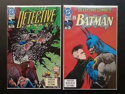 Buy Detective Comics #654 & 655 NM Run (DC,1992) Batman & The General! • 13.58£