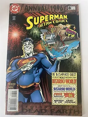 Buy ACTION COMICS : ANNUAL #8 SUPERMAN DC Comics 1996 NM • 3.95£