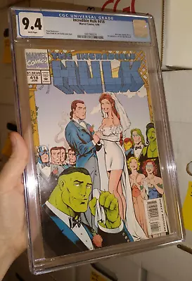 Buy The Incredible Hulk #418 CGC 9.4 WP 1st App. Talos The Untamed 1994 MCU Marvel • 22.39£