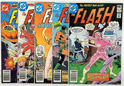 Buy 5 DC Flash #288, 292, 293 Atomic Skull, 294, 295 Gorilla Grodd Bronze Age Comics • 21.58£