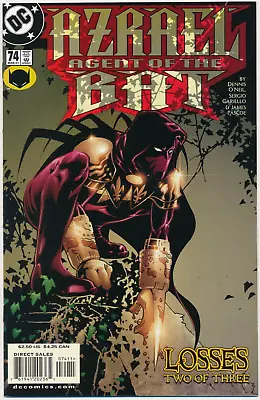 Buy Azrael: Agent Of The Bat (DC, 1995 Series) #74 NM • 2.61£