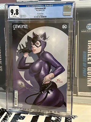 Buy Catwoman #61 CGC 9.8 InHyuk Lee Card Stock Variant Cover Selina Batman New Mint • 42.35£