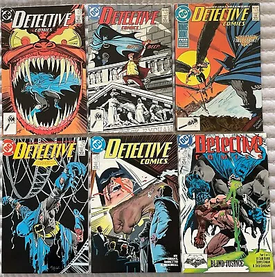 Buy Detective Comics 593,594, 595,596,597,599  NM • 14.37£