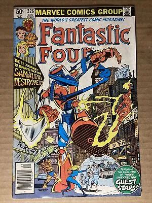 Buy Fantastic Four 226 Marvel 1981 VG 1st Appearance Of Samurai Destroyer • 2.40£