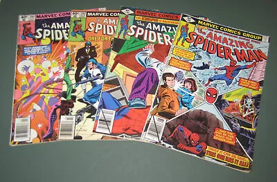Buy Amazing Spider-Man Lot 195, 197, 202, 203  Good Condition  $22 • 17.69£