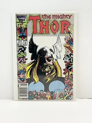 Buy Thor #373 Simonson 25th Anniversary Cover - Newsstand - Marvel (1986) High Grade • 51.20£