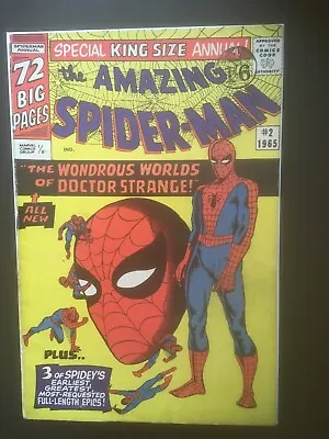Buy Amazing Spider-Man Annual 2 (1965) Nice Copy With Doctor Strange. Iconic Cover. • 120£