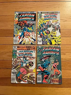 Buy Captain America #266 #267 #268 #269 Marvel Comics 1982 Spider-Man ; • 20.01£