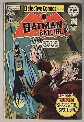 Buy Detective Comics #415 September 1971 VG Neal Adams Cover Batgirl, Mysto • 15.85£