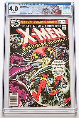Buy Uncanny X-men #99 Cgc 4.0 White Pages 1st Appearance Black Tom Cassidy 1976 • 79.15£