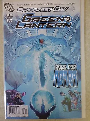 Buy  Brightest Day  Green Lantern Issue 58  First Print  - 2010 Bag Board  • 3.95£