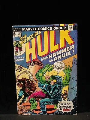 Buy Incredible Hulk #182 (Missing Ad) Marvel Comics 1974  • 87.37£