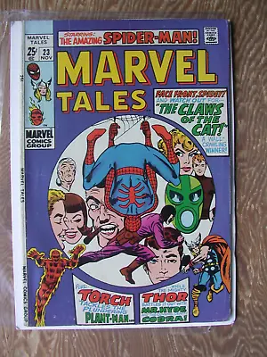 Buy Marvel Tales   #23   VG+   Spider-Man, Thor, Human Torch • 7.89£