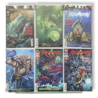 Buy Aquaman Comic Lot #51 52 53 54 55 & 56 NM+ DeConnick & Rocha DC Comics • 9.42£