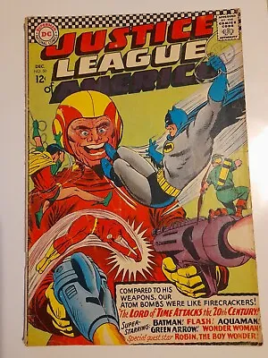 Buy Justice League Of America #50 Dec 1966 Good+ 2.5 Lord Of Time • 4.99£