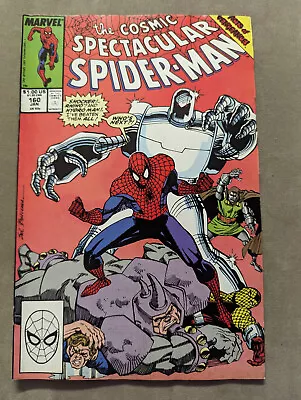 Buy Spectacular Spiderman #160, Marvel Comics, 1990, FREE UK POSTAGE • 6.49£