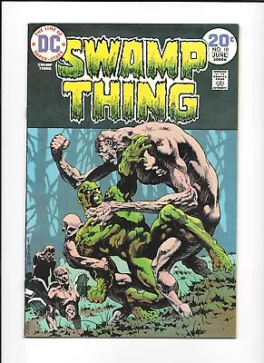 Buy SWAMP THING #10 VG (DC COMICS 1974) 1st Series / Final BERNIE WRIGHTSON Issue • 15.19£