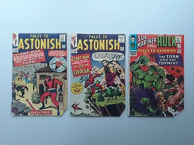 Buy Tales To Astonish 54, 58, 79 Marvel Silver Age  • 53.62£
