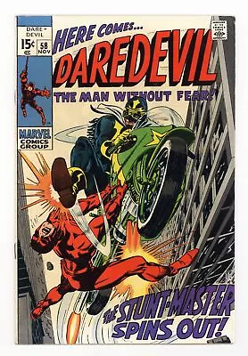 Buy Daredevil #58 FN+ 6.5 1969 • 22.14£