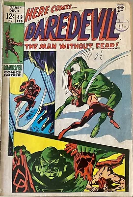 Buy Daredevil #49 (1969) 1st App Starr Saxon • 10£