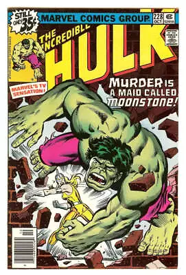 Buy Incredible Hulk #228 7.5 // 1st Appearance Of 2nd Moonstone Marvel Comics 1978 • 127.92£