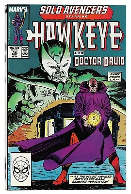 Buy Solo Avengers #10 : NM- : Hawkeye : Doctor Druid • 1.95£