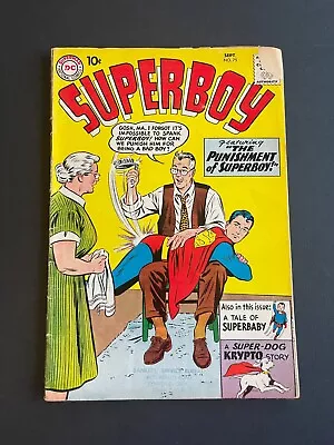 Buy Superboy #75 - The Punishment Of Superboy! (DC, 1959) VG • 33.17£