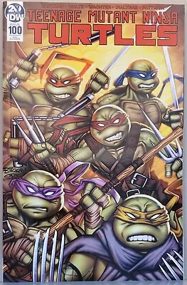Buy Teenage Mutant Ninja Turtles #100 IDW RE Retailer Exclusive Cover Artwork TMNT • 5.12£
