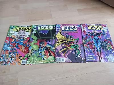 Buy DC / Marvel: All Access #1-4. DC/Marvel Comics Crossover. Job Lot. 1996. • 15£