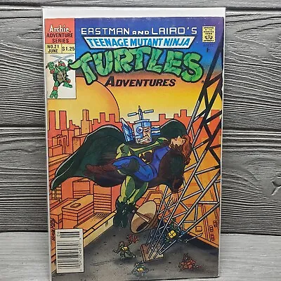 Buy Teenage Mutant Ninja Turtles Adventures #21 June 1991:archie Comics  • 9.11£