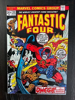 Buy Fantastic Four #132 VG/FN Bronze Age Comic Featuring Omega! • 5.59£