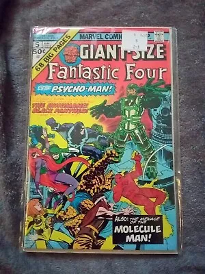 Buy Giant Size Fantastic Four 5 Marvel Comic • 19.99£
