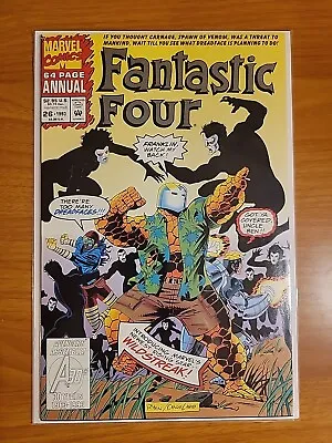 Buy Fantastic Four Annual #26 Marvel 1993 First App Wildstreak Nm • 4.01£
