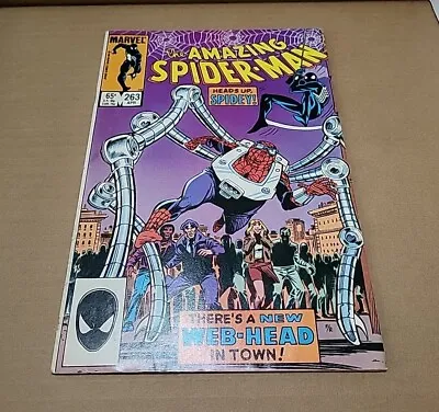 Buy The Amazing Spider-Man #263 - Marvel Comics Copper Age 1st Print • 5£
