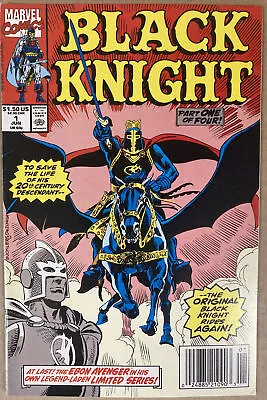 Buy Black Knight #1 June 1990 Vf+/nm 1st Solo Black Knight Dane Whitman Nice Key 🔑 • 39.99£