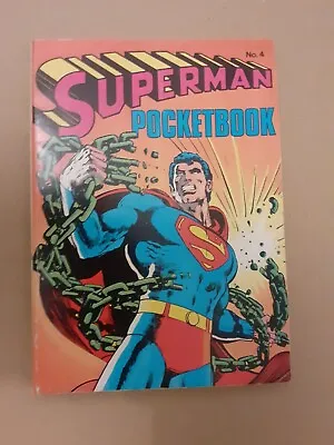Buy Superman Pocket Book No 4 1979 DC Very Good Condition • 7.99£