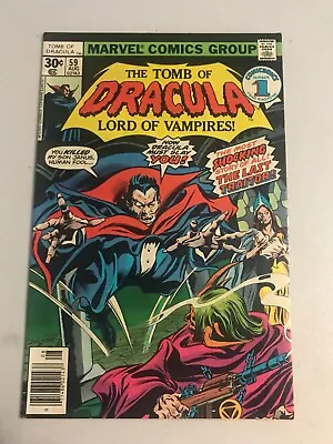 Buy Tomb Of Dracula #59 Vf Marvel Bronze Age 1976 • 19.70£