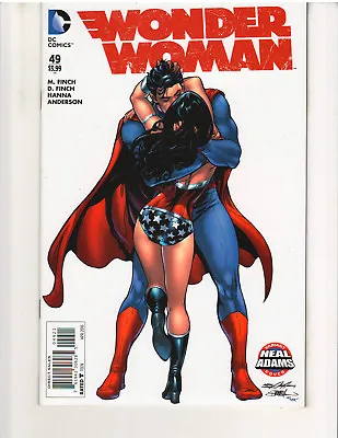 Buy WONDER WOMAN #49 NEAL ADAMS VARIANT COVER, NEW 52, NM, DC Comics (Apr. 2016) • 55.93£